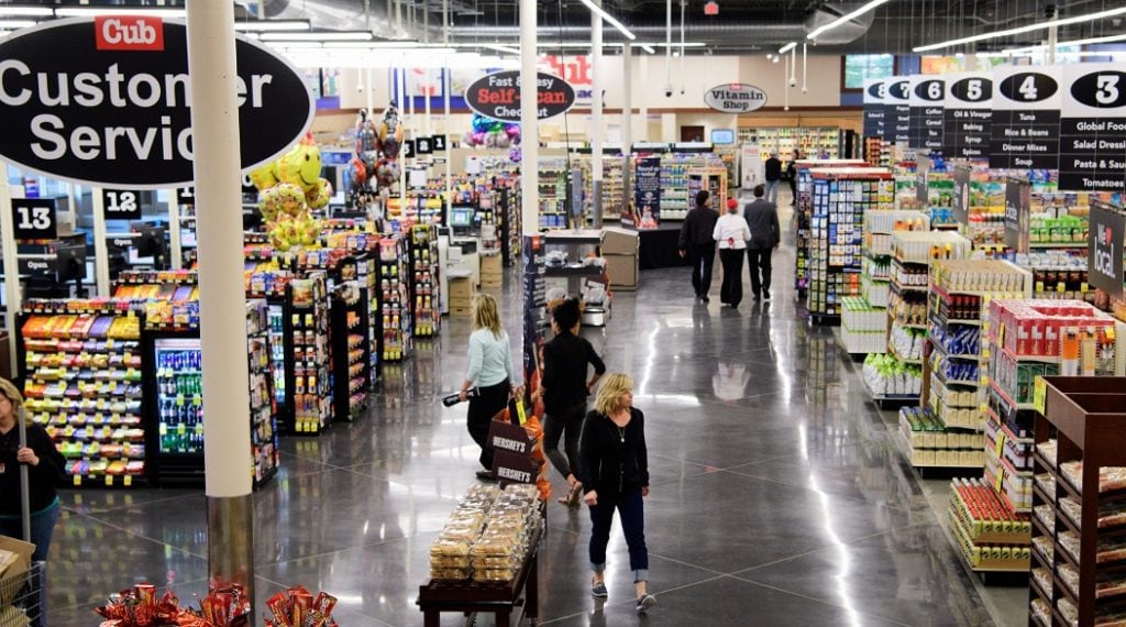 inside the cub foods store