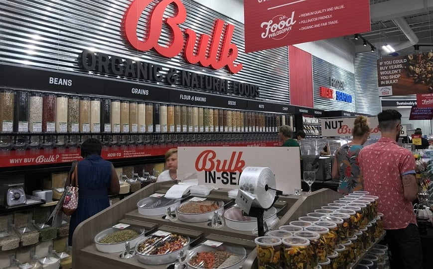 inside the earth fare supermarket